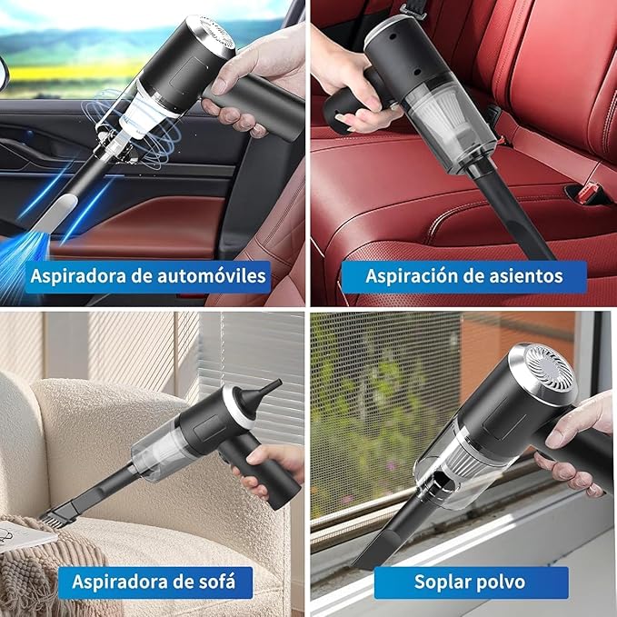 Aspiradora De Mano Portátil 2 en 1